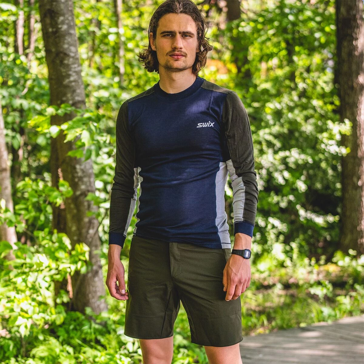 Promo ๐ Swix Aspire Wool Blend Long Sleeve Top Men's ๐คฉ 4 Promo ๐ Swix Aspire Wool Blend Long Sleeve Top Men's ๐คฉ - Image 2