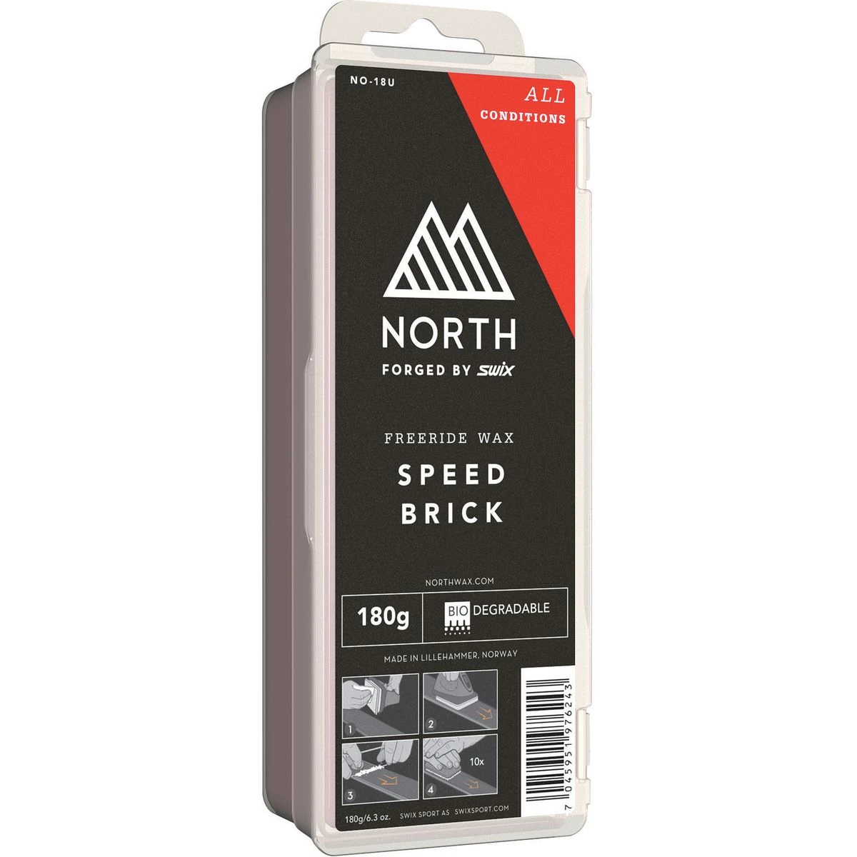New โ Swix North Speed Wax Brick ๐ฅ 4 New โ Swix North Speed Wax Brick ๐ฅ - Image 2